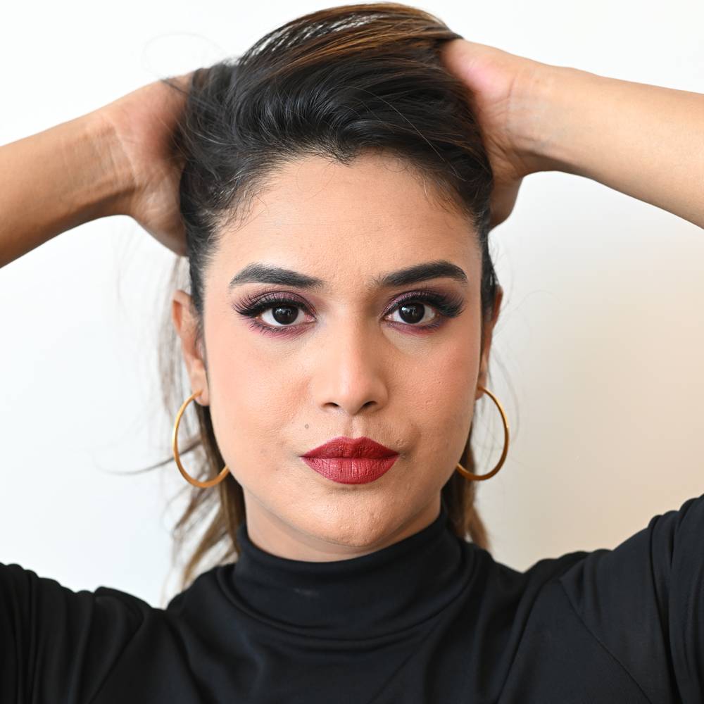 925 Silver Gold Plated C Shape Hoop Earrings | Minimalistic Hoops With Earlobe : TWP1216