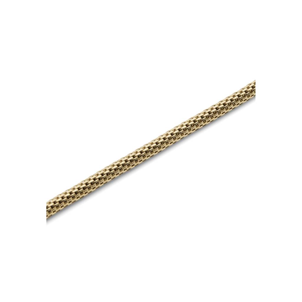 Daniel Wellington Tide Mesh Gold Metal Necklace : DW00401099