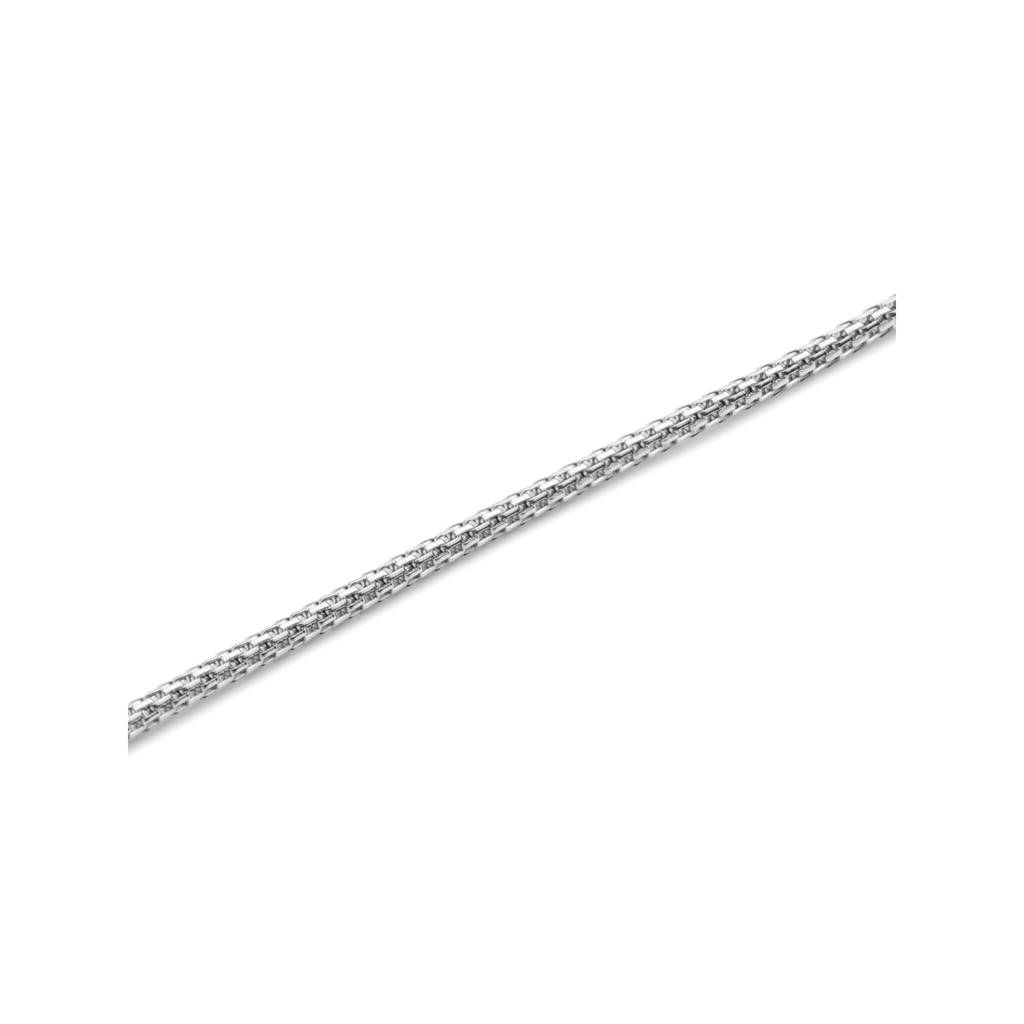 Daniel Wellington Tide Mesh Silver Metal Necklace Unisex : DW00401102