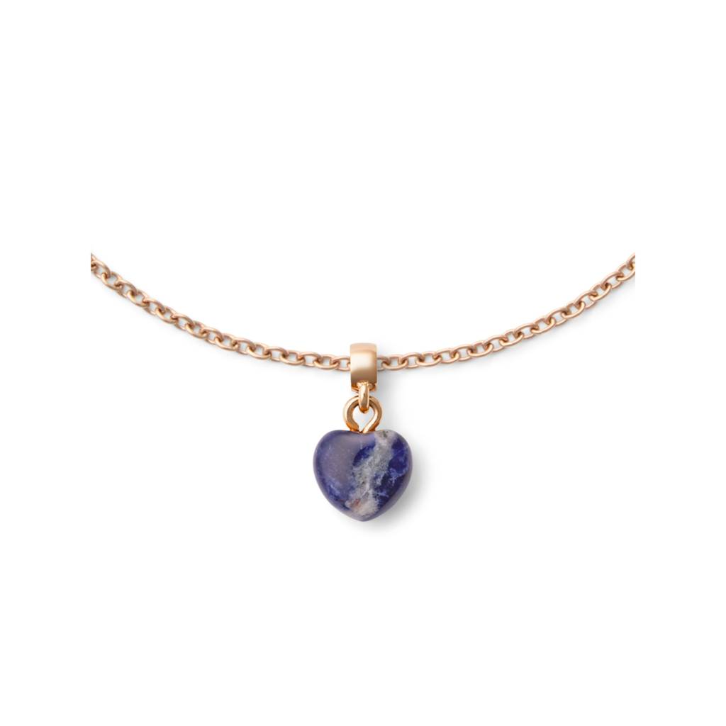 Daniel Wellington Heart Blue Spot Metal Charm For Women : DW00401480