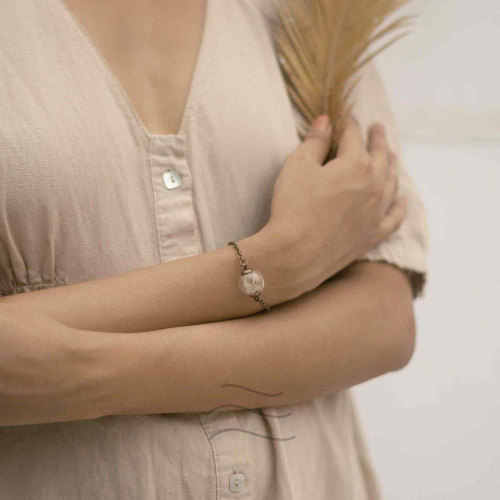 Dandelion Bracelet- Make A Wish : LA-DFDK-MAW-BR-01