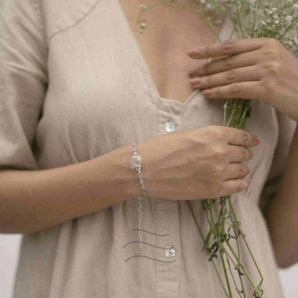 Dandelion Bracelet- Make A Wish : LA-DFDK-MAW-SL-01
