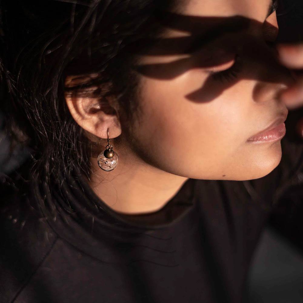 Dandelion Dangler Earrings : LA-DA-DD-EA-BR