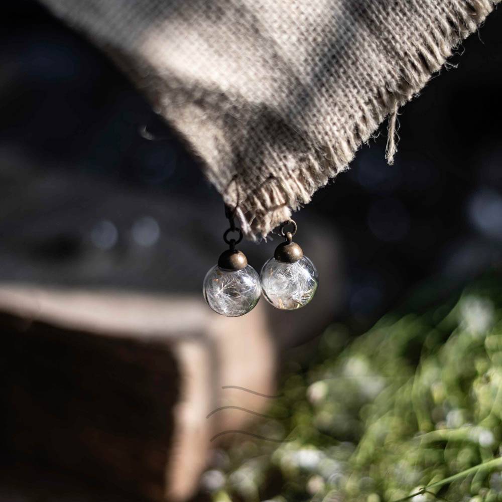 Dandelion Dangler Earrings : LA-DA-DD-EA-BR