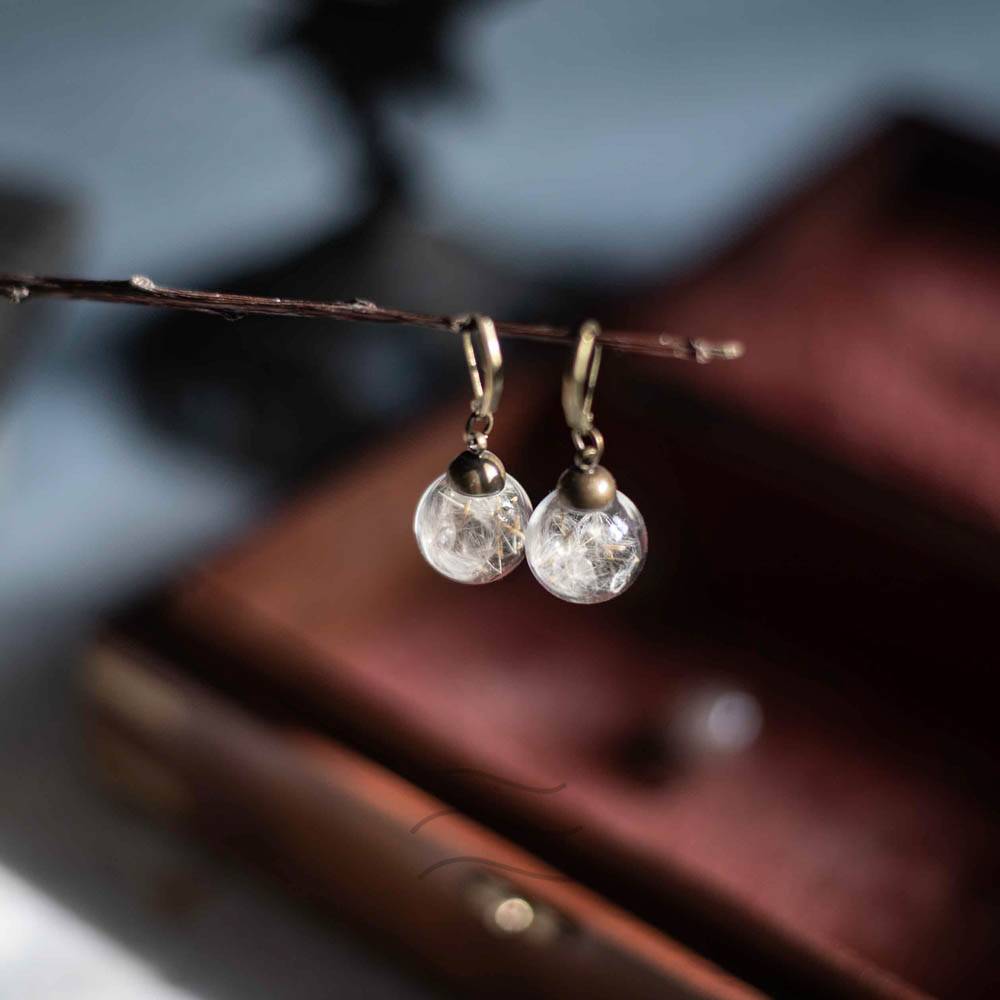 Dandelion Dangler Earrings : LA-DA-DD-EA-BR