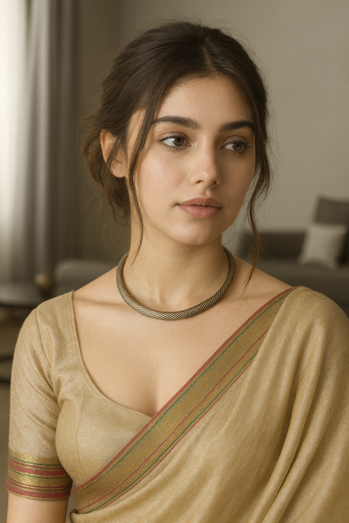 Dull Finish Hasli Style Brass Choker Necklace | Dull Finish Hasli Style ...