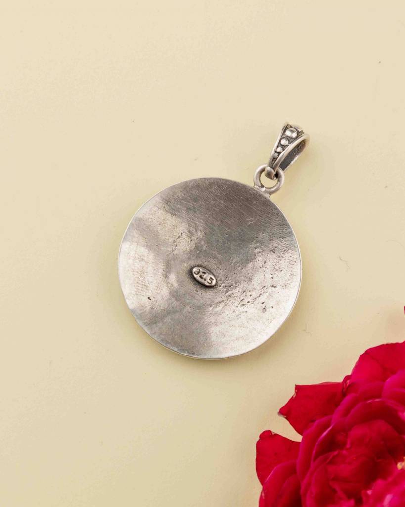 Durga Maa Mantra Auspicious Pendant : SP4905-1