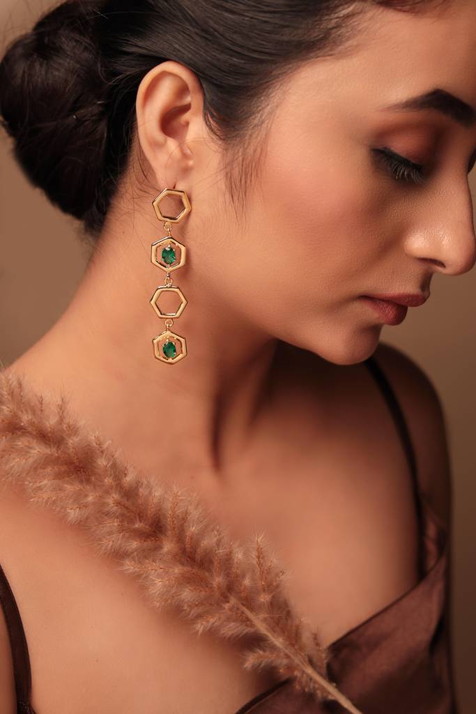 Hexa Nano Earrings : E-559