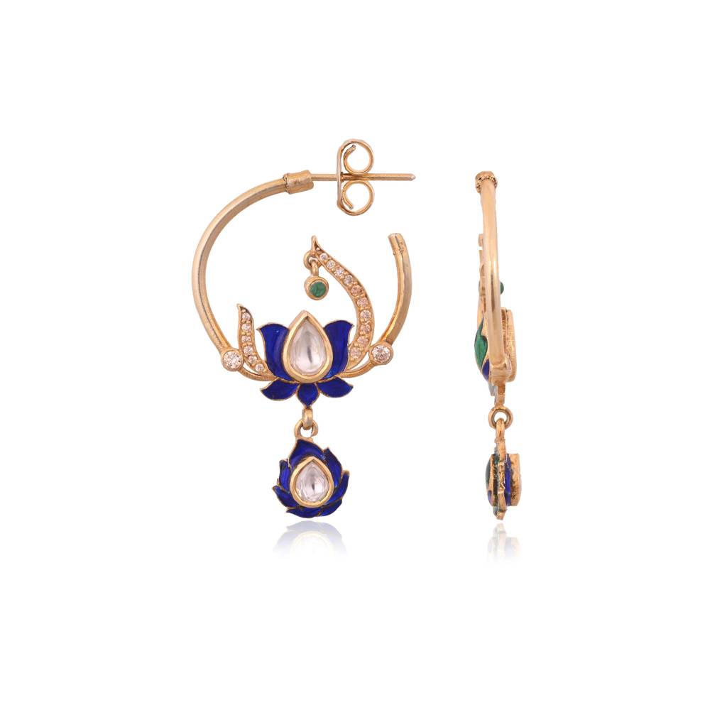 Neel Kamal Polki Lotus Hoops : E-E-106