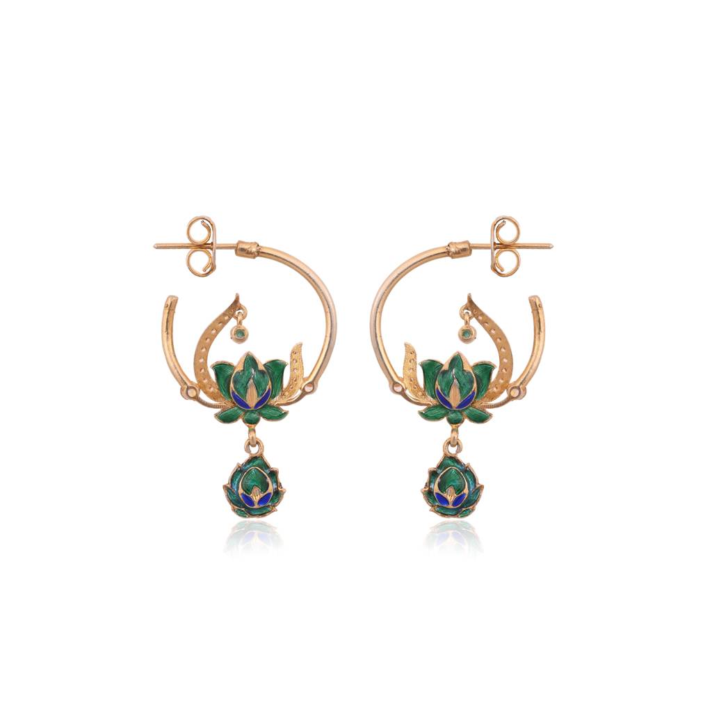 Neel Kamal Polki Lotus Hoops : E-E-106
