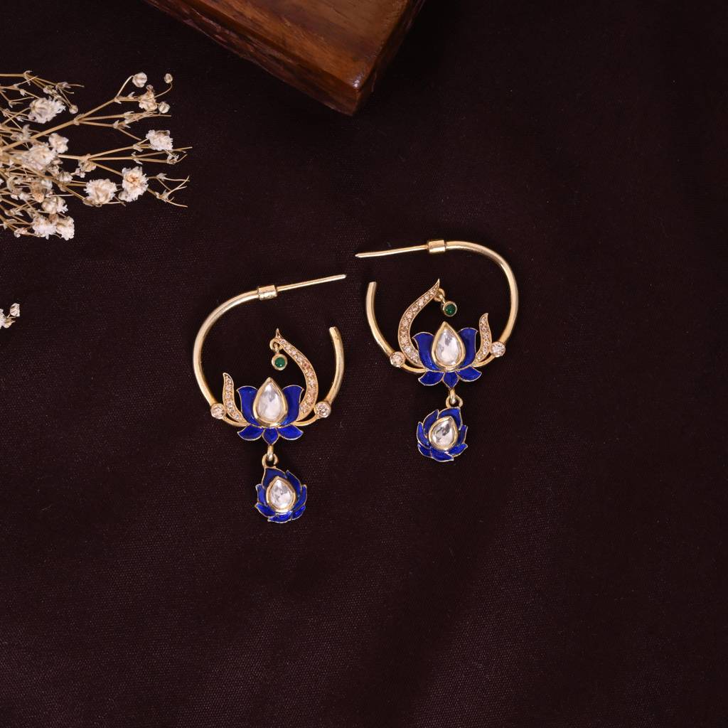 Neel Kamal Polki Lotus Hoops : E-E-106