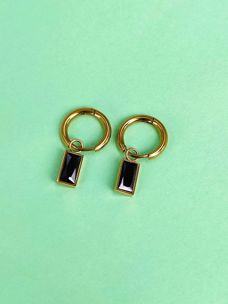 Macie Drop Hoops : E-HP-73-0