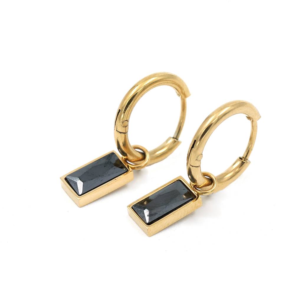 Macie Drop Hoops : E-HP-73-0