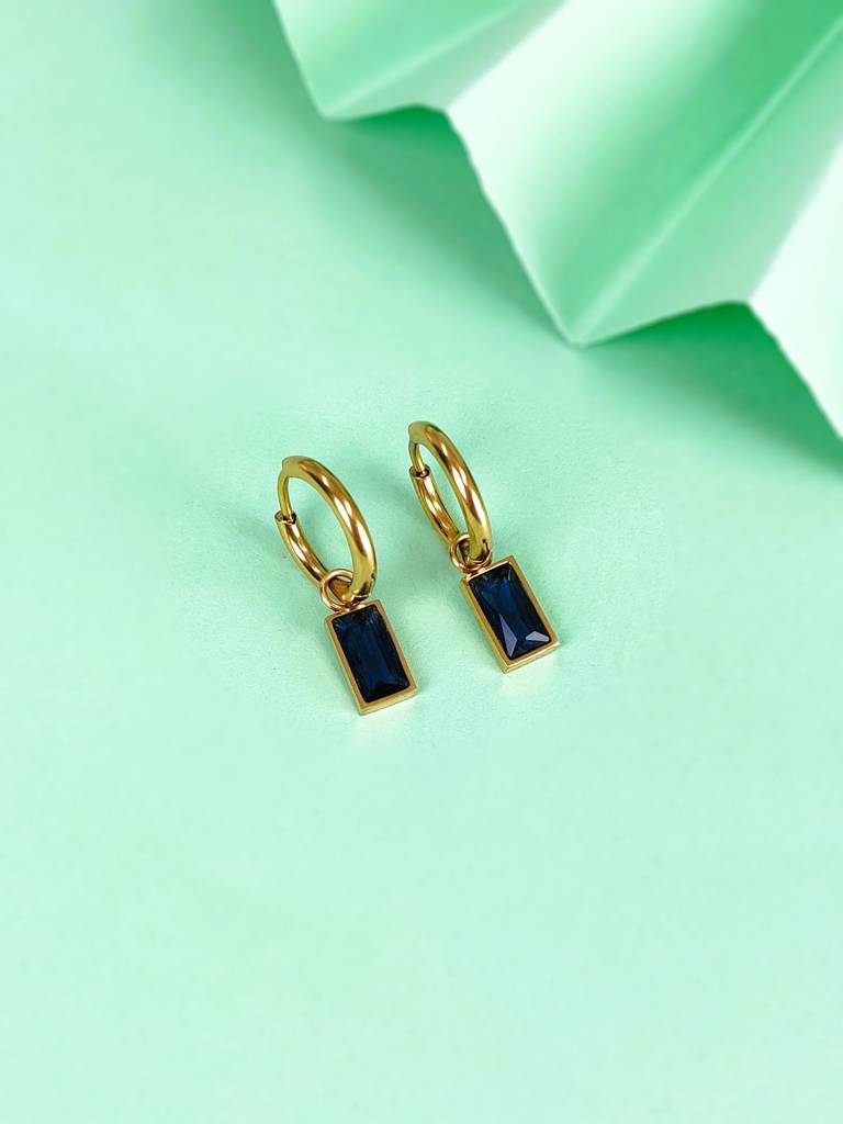 Macie Drop Hoops : E-HP-74-0