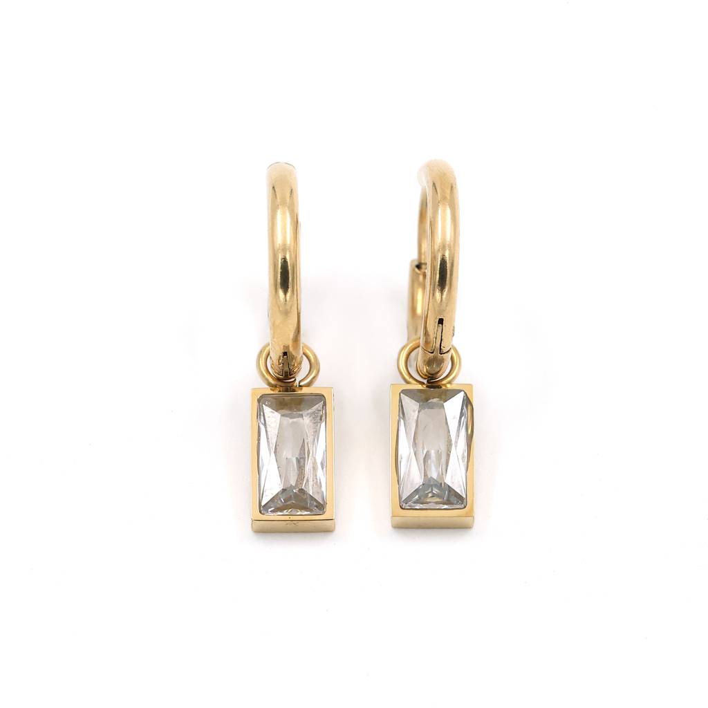 Macie Drop Hoops : E-HP-75-0