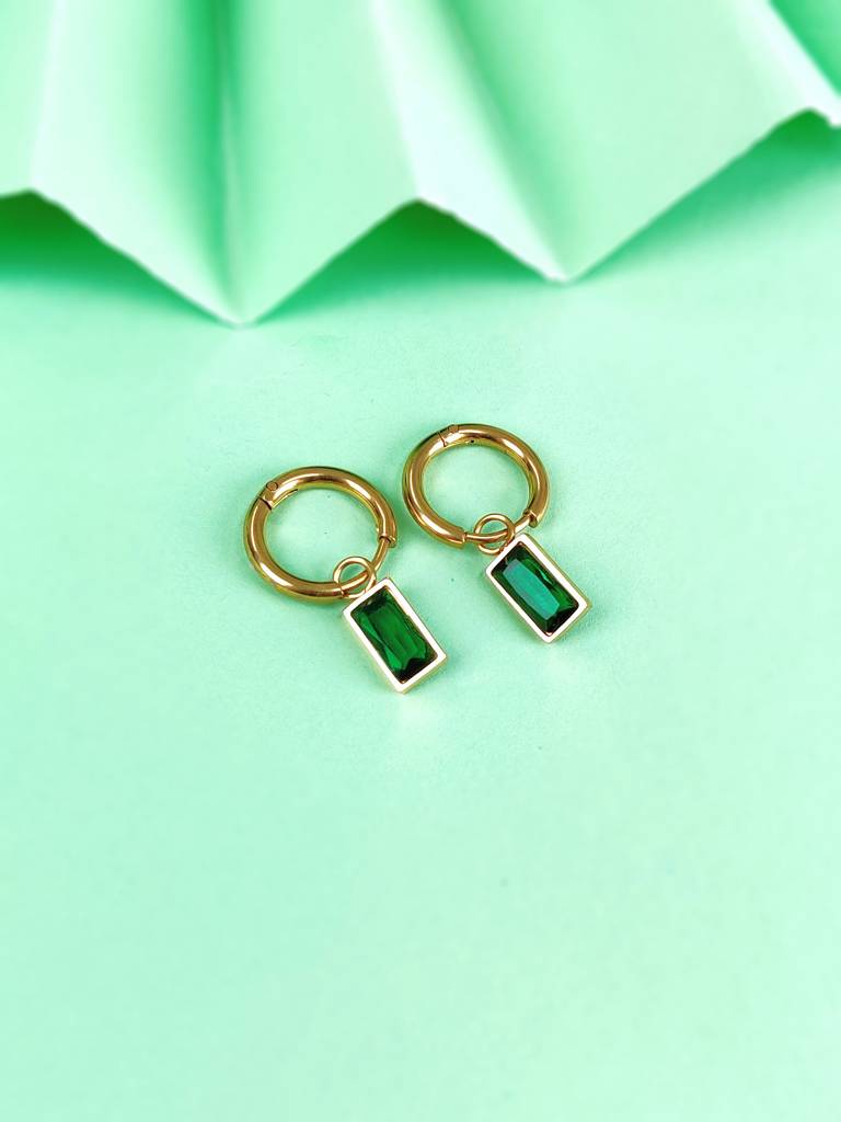 Macie Drop Hoops : E-HP-76-0