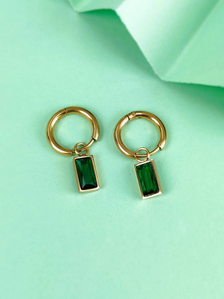 Macie Drop Hoops : E-HP-76-0