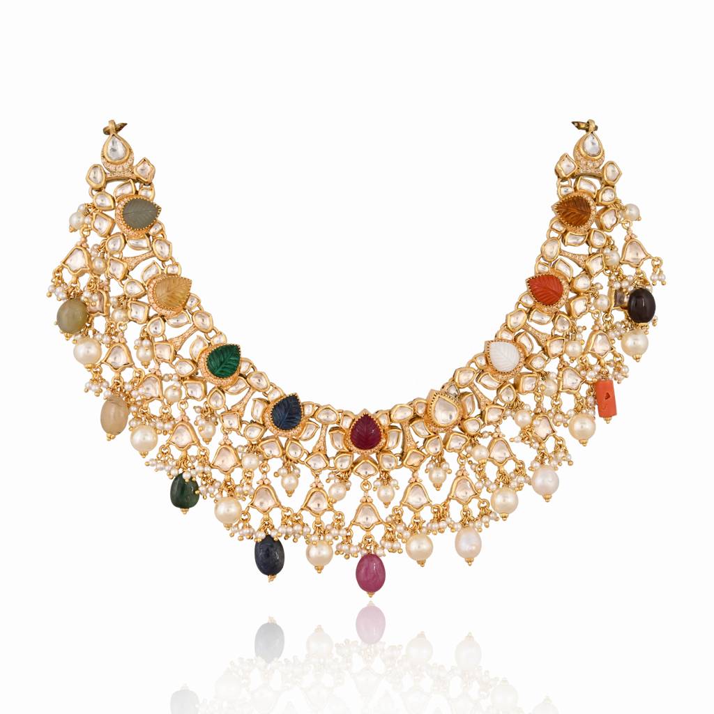 Navratna Mohar Haar Set : E-N-101