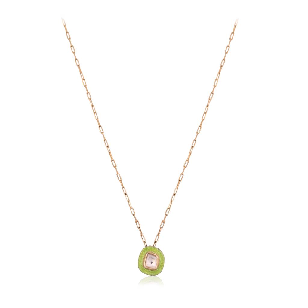 Zia Lime Minimal Pendent Set : E-P-127