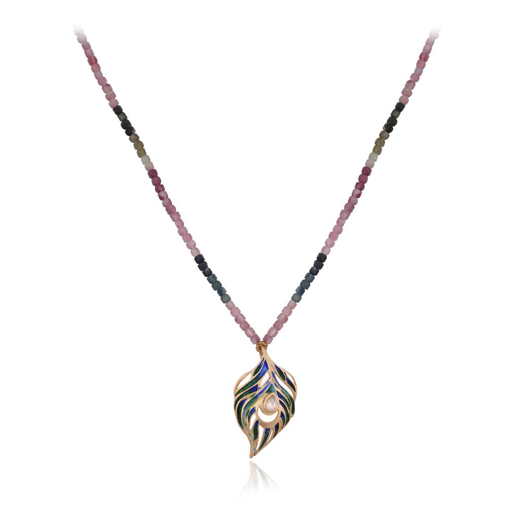 Mayura Feather Necklace : E-P-134