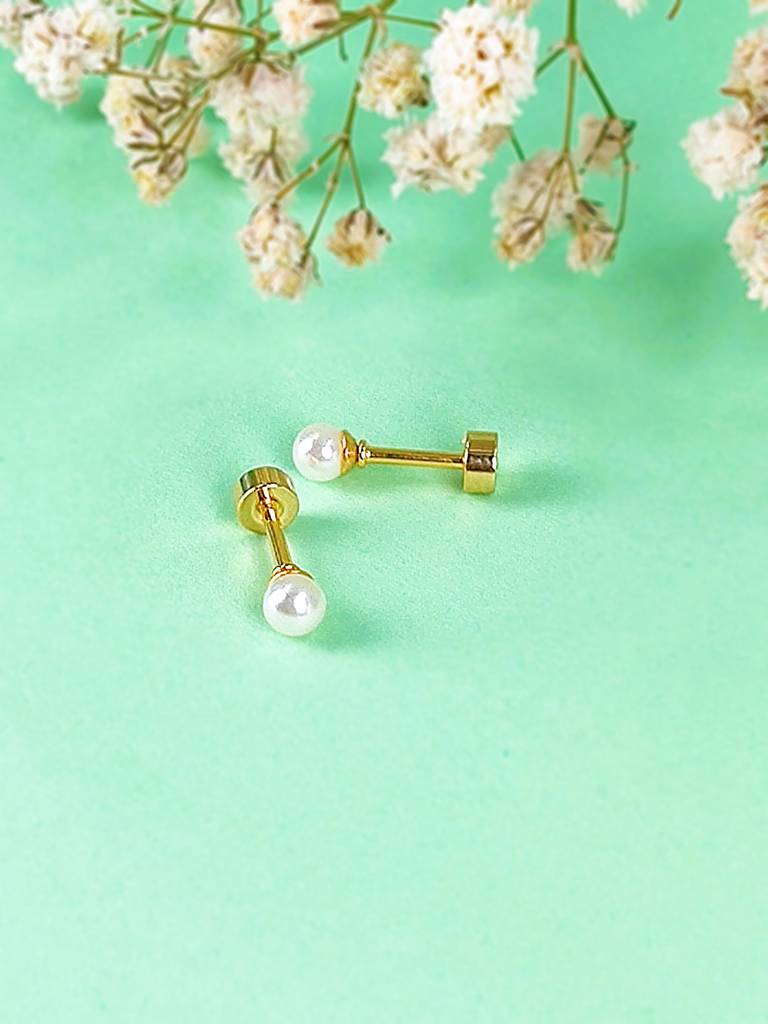 Pearl Second Piercing Earrings : E-P-21-0
