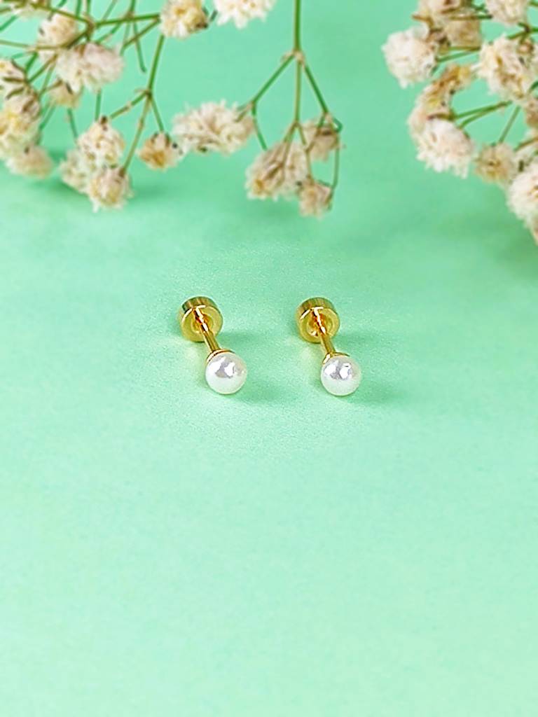 Pearl Second Piercing Earrings : E-P-21-0