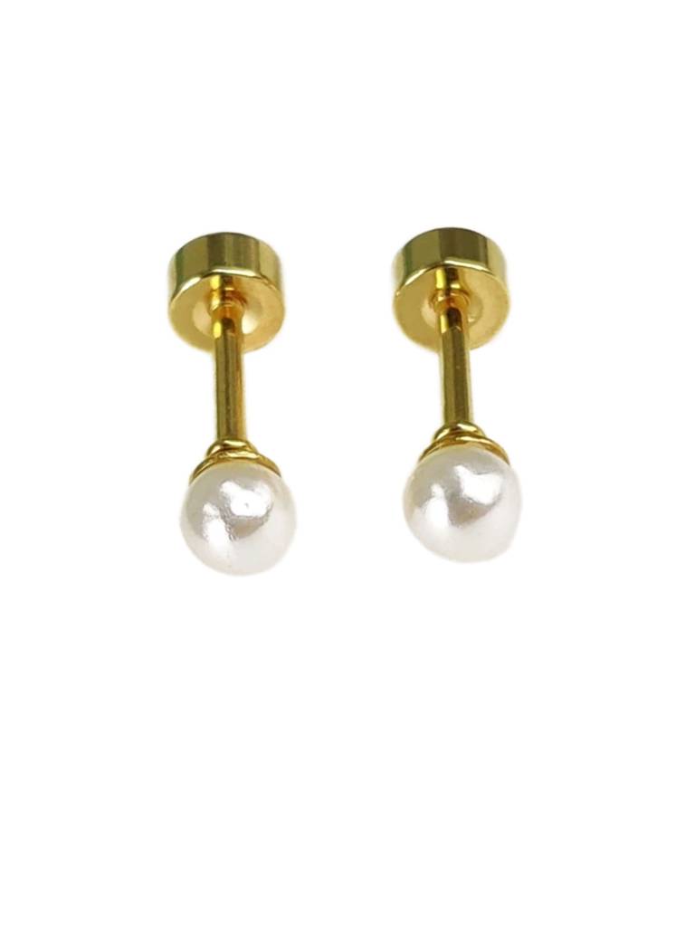 Pearl Second Piercing Earrings : E-P-21-0