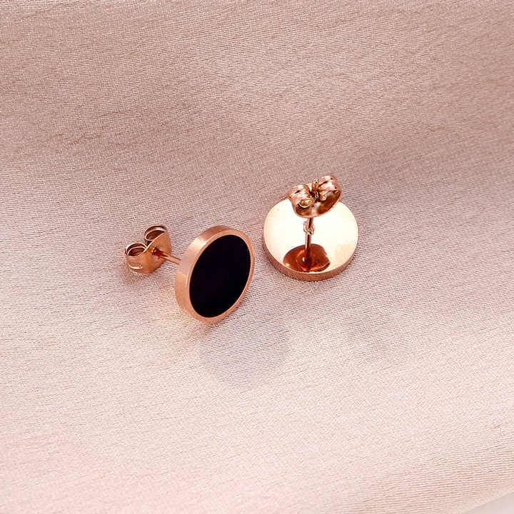 Emery Black Mini Studs : E-SD-6-0