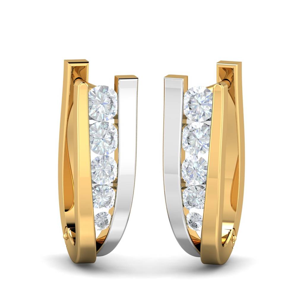 KuberBox 18K Yellow Gold Antonia Hoop Earrings