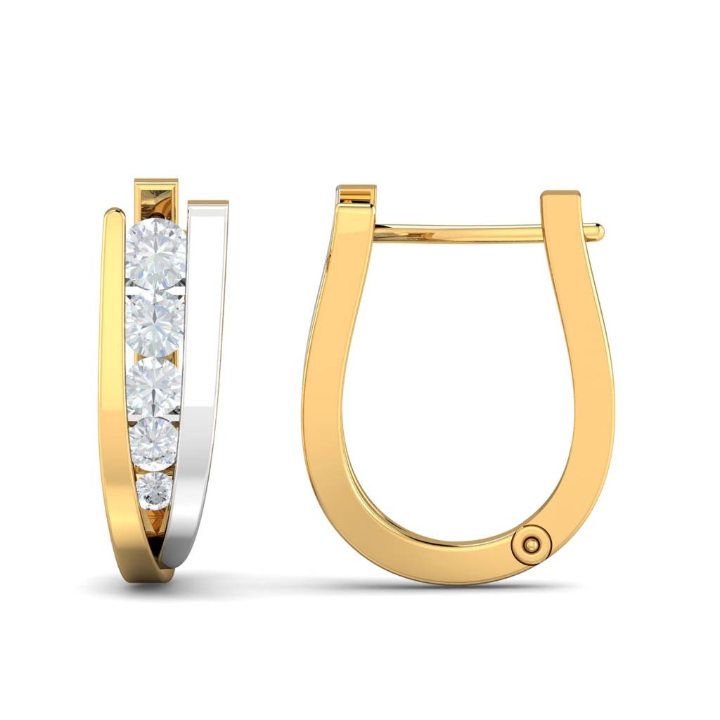 KuberBox 18K Yellow Gold Antonia Hoop Earrings