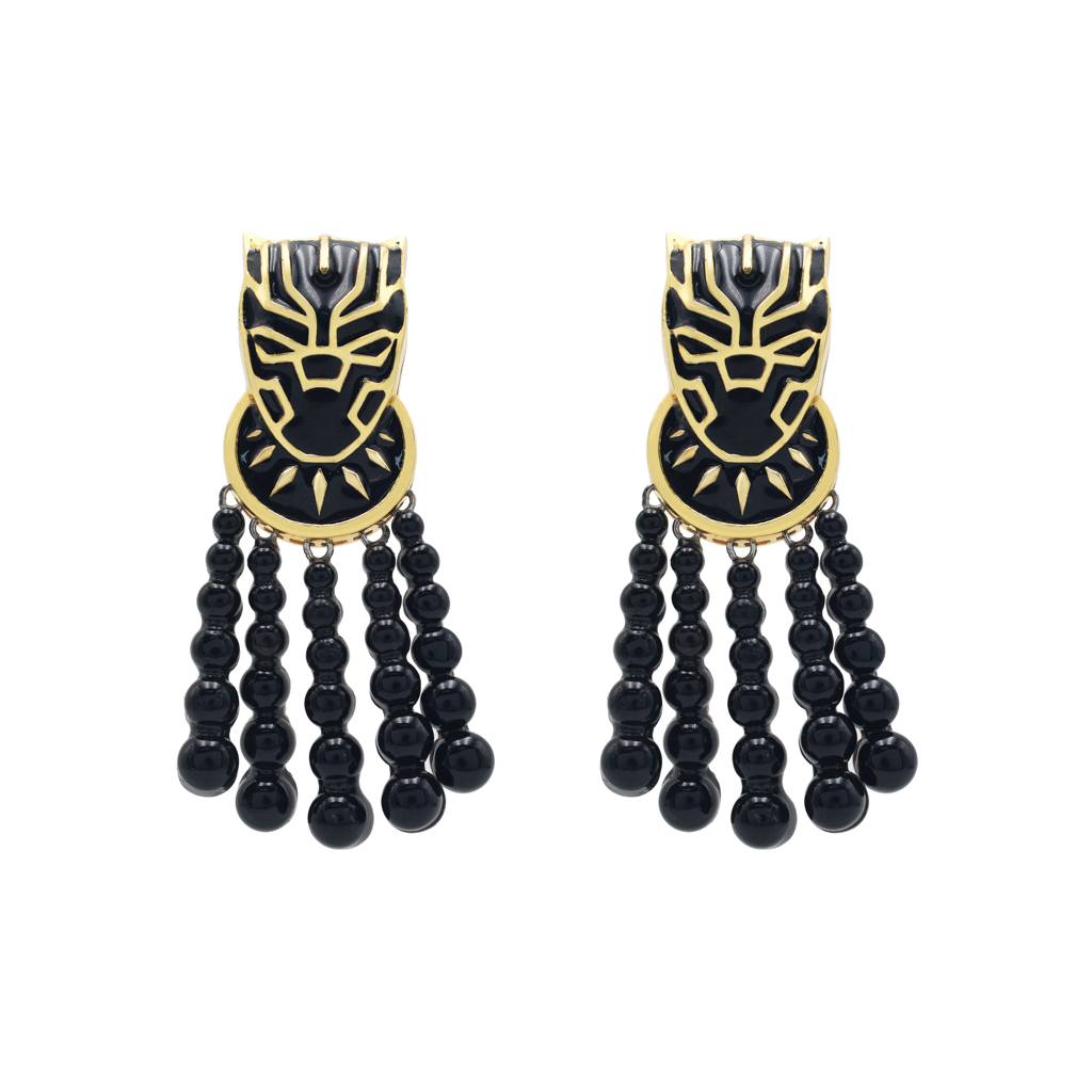 Black Panther Earrings : E2667
