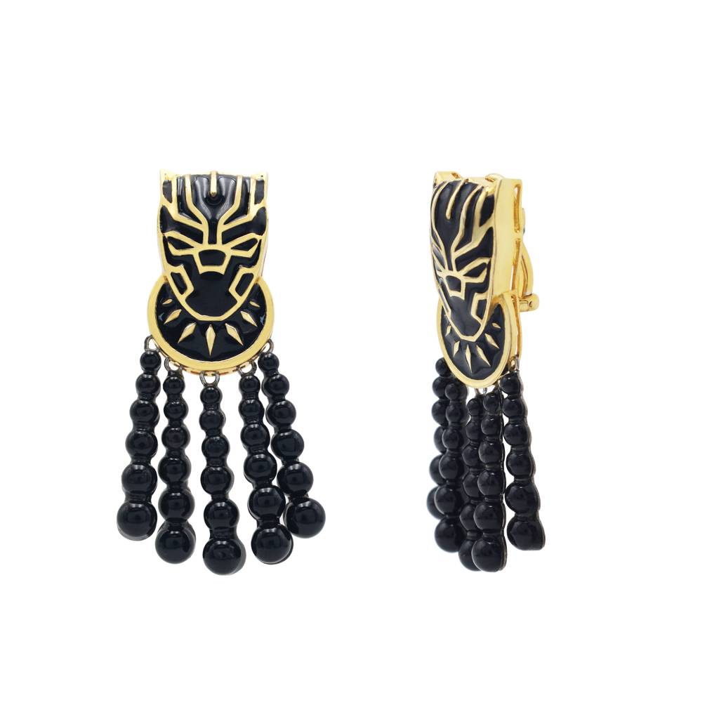 Black Panther Earrings : E2667