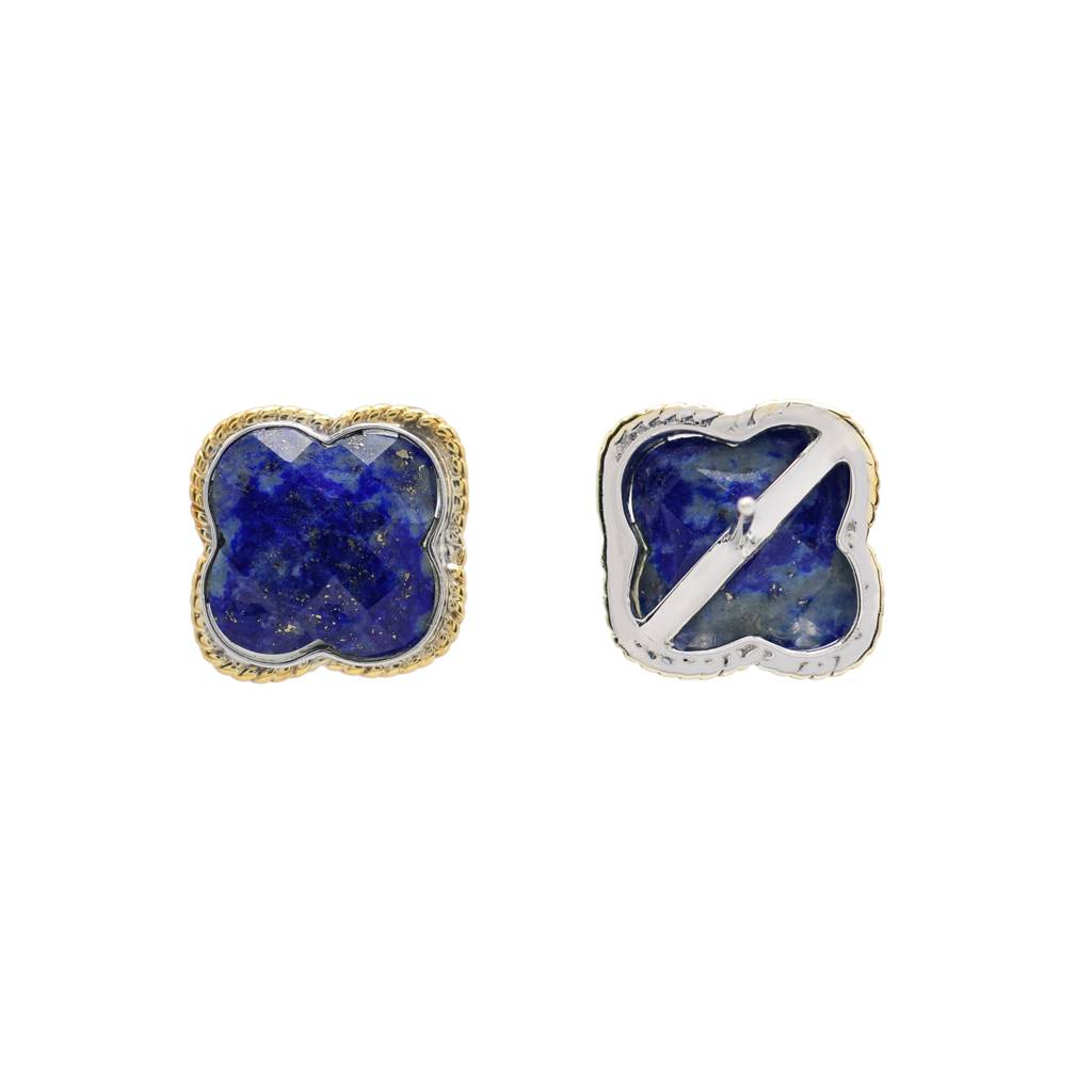 Lapis Fourfold Studs : E2850
