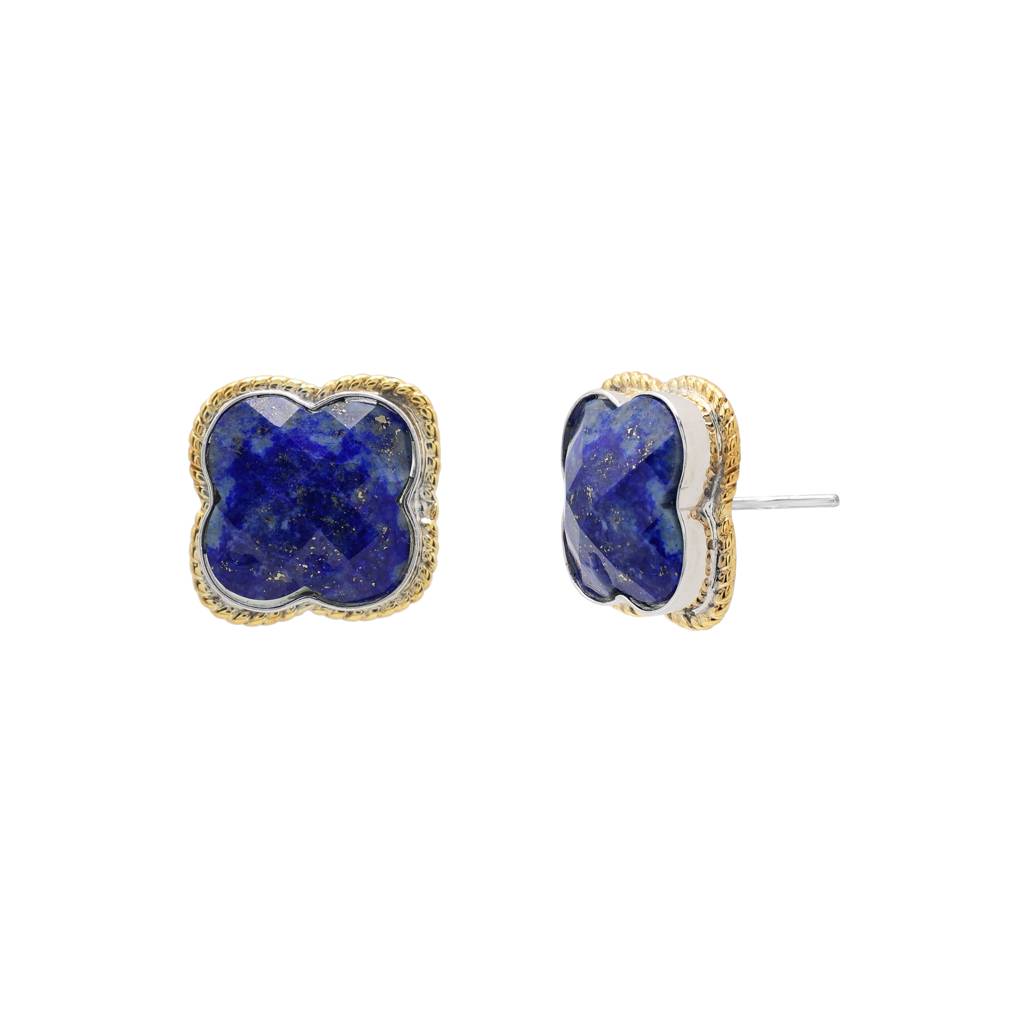 Lapis Fourfold Studs : E2850
