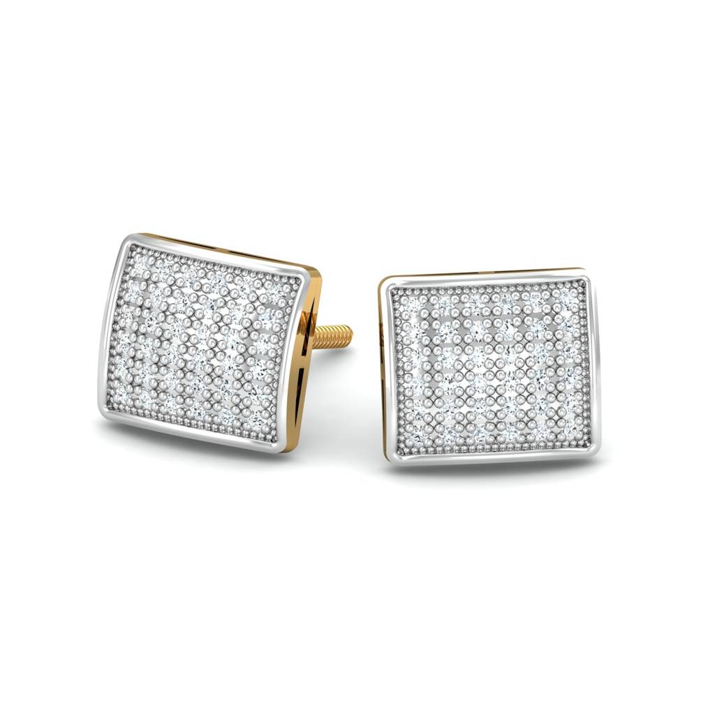 KuberBox 18K Yellow Gold Ekin Earrings
