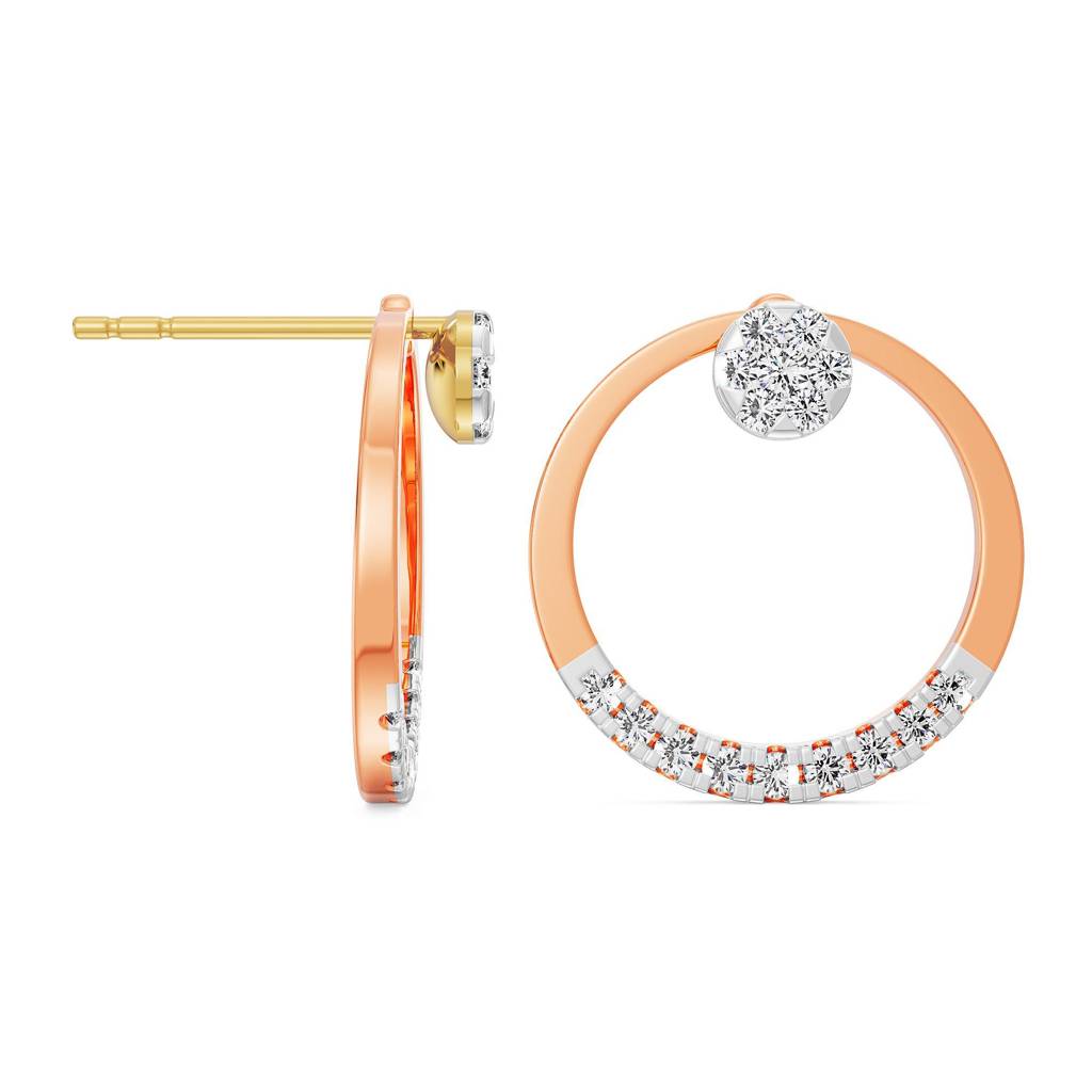 Brilliant Orbit Diamond Earrings