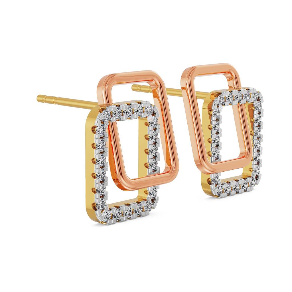 Cubic Diamond Earrings