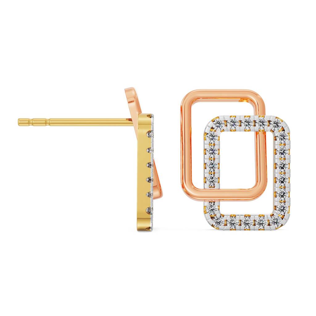 Cubic Diamond Earrings