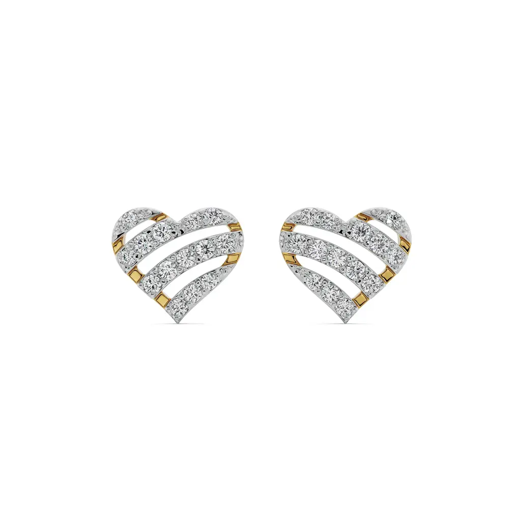 Cupid'S Delight Diamond Studs