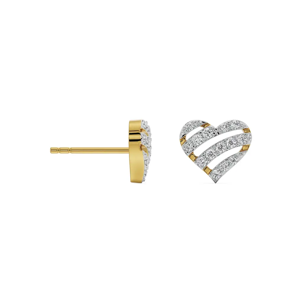 Cupid'S Delight Diamond Studs