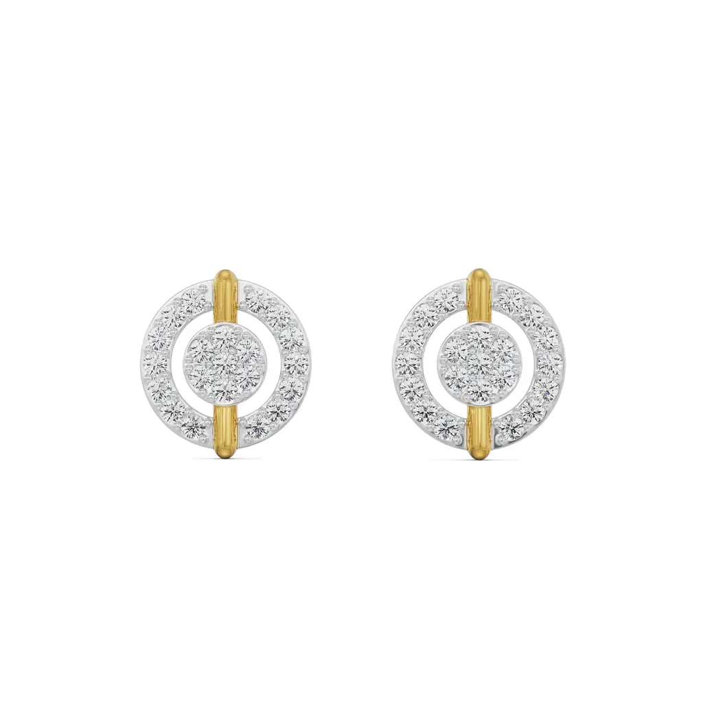 In The Loop Diamond Studs