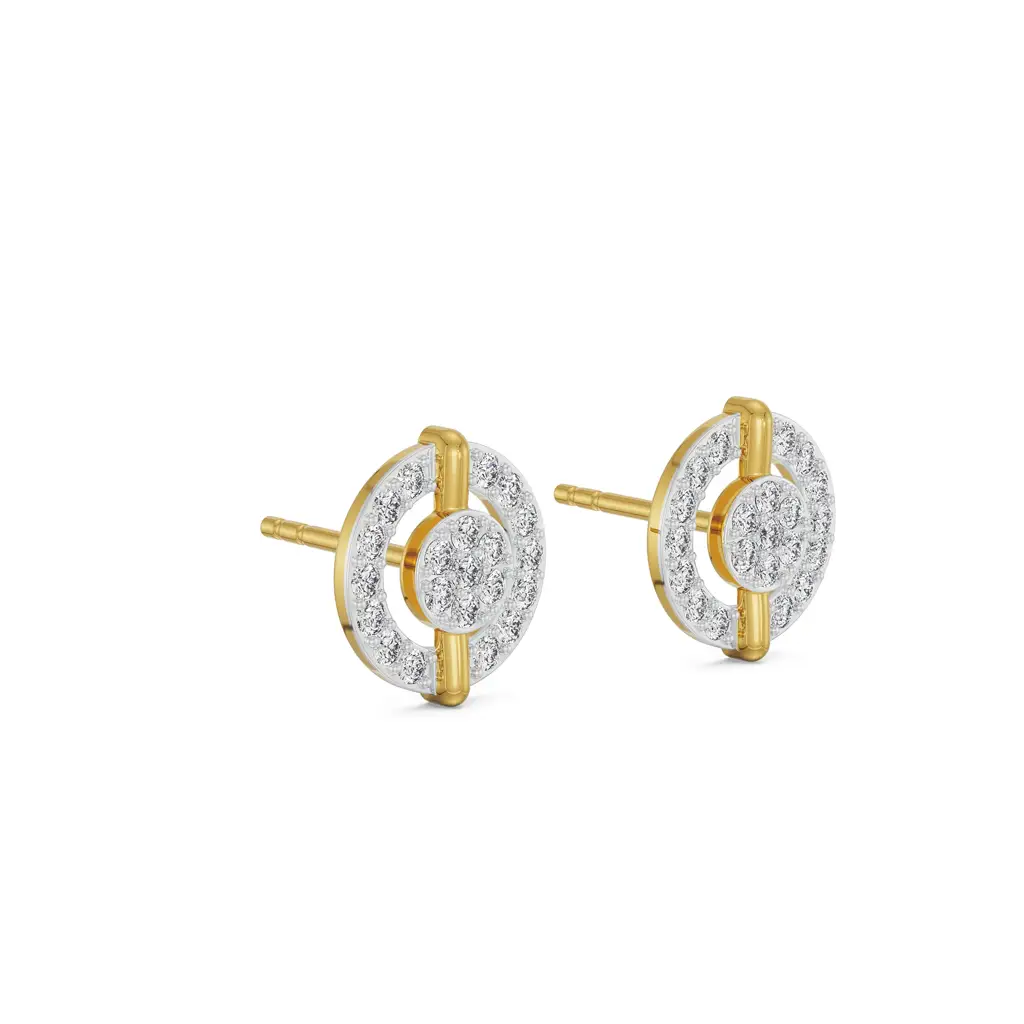 In The Loop Diamond Studs