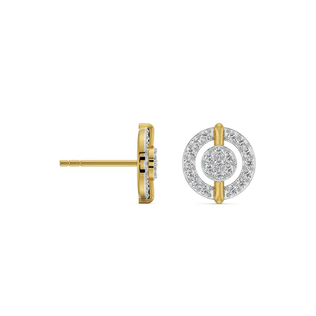 In The Loop Diamond Studs