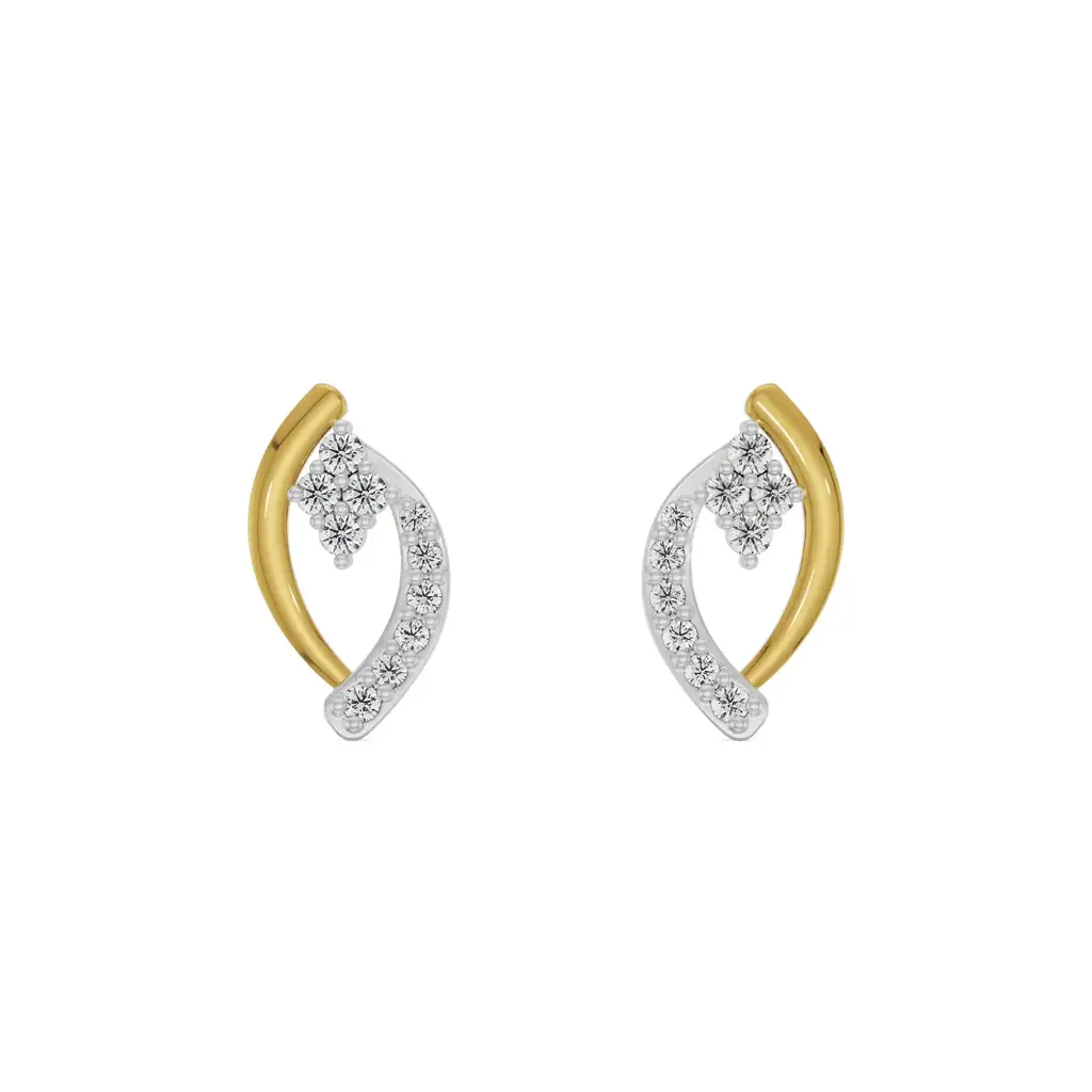 Leaf Symphony Diamond Studs