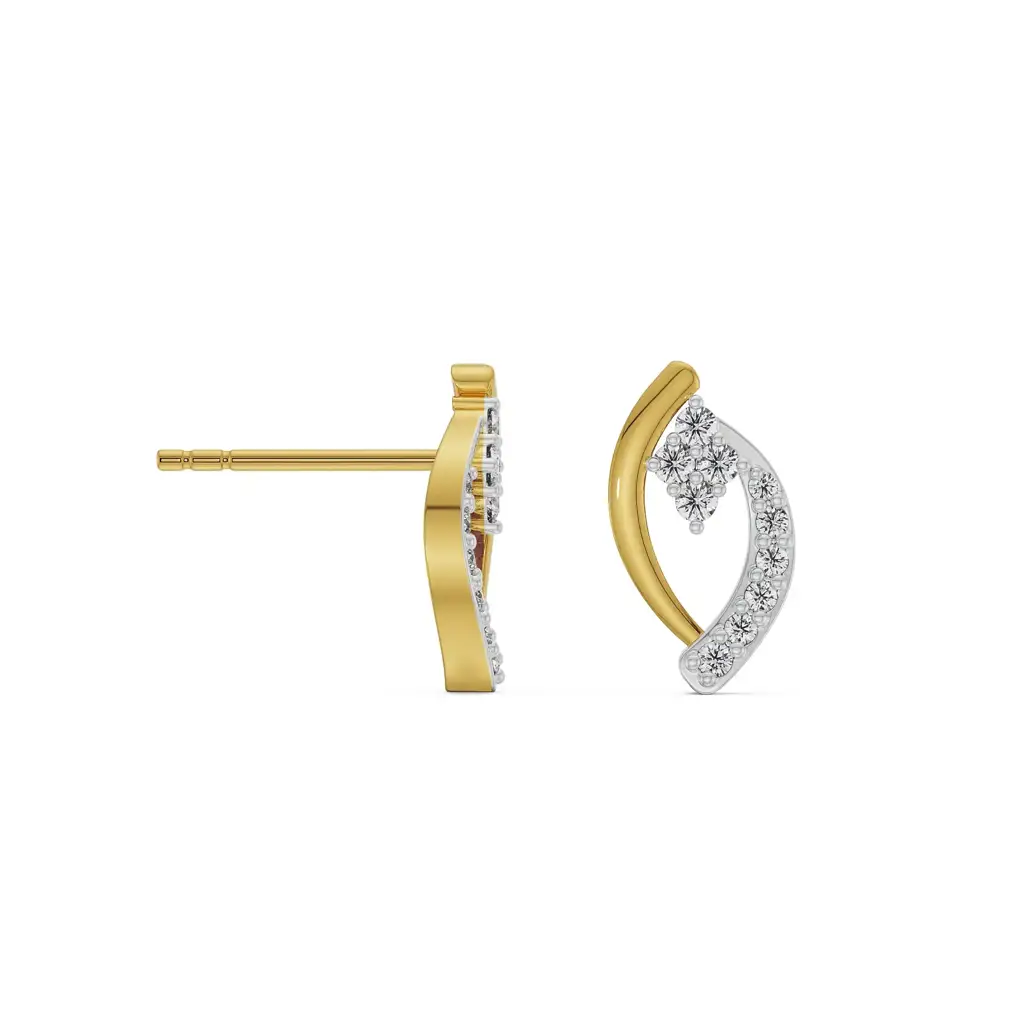 Leaf Symphony Diamond Studs