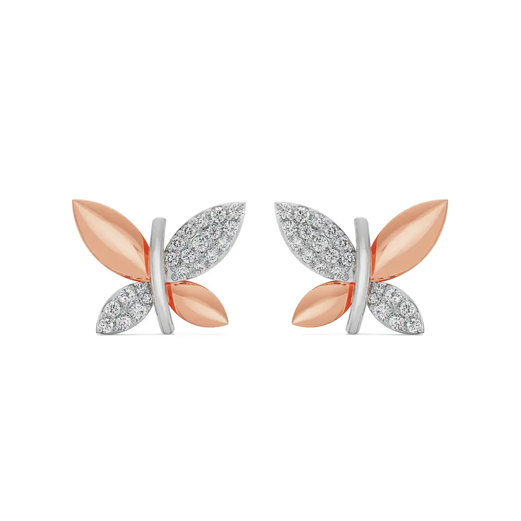 Winged Wonder Diamond Earrings