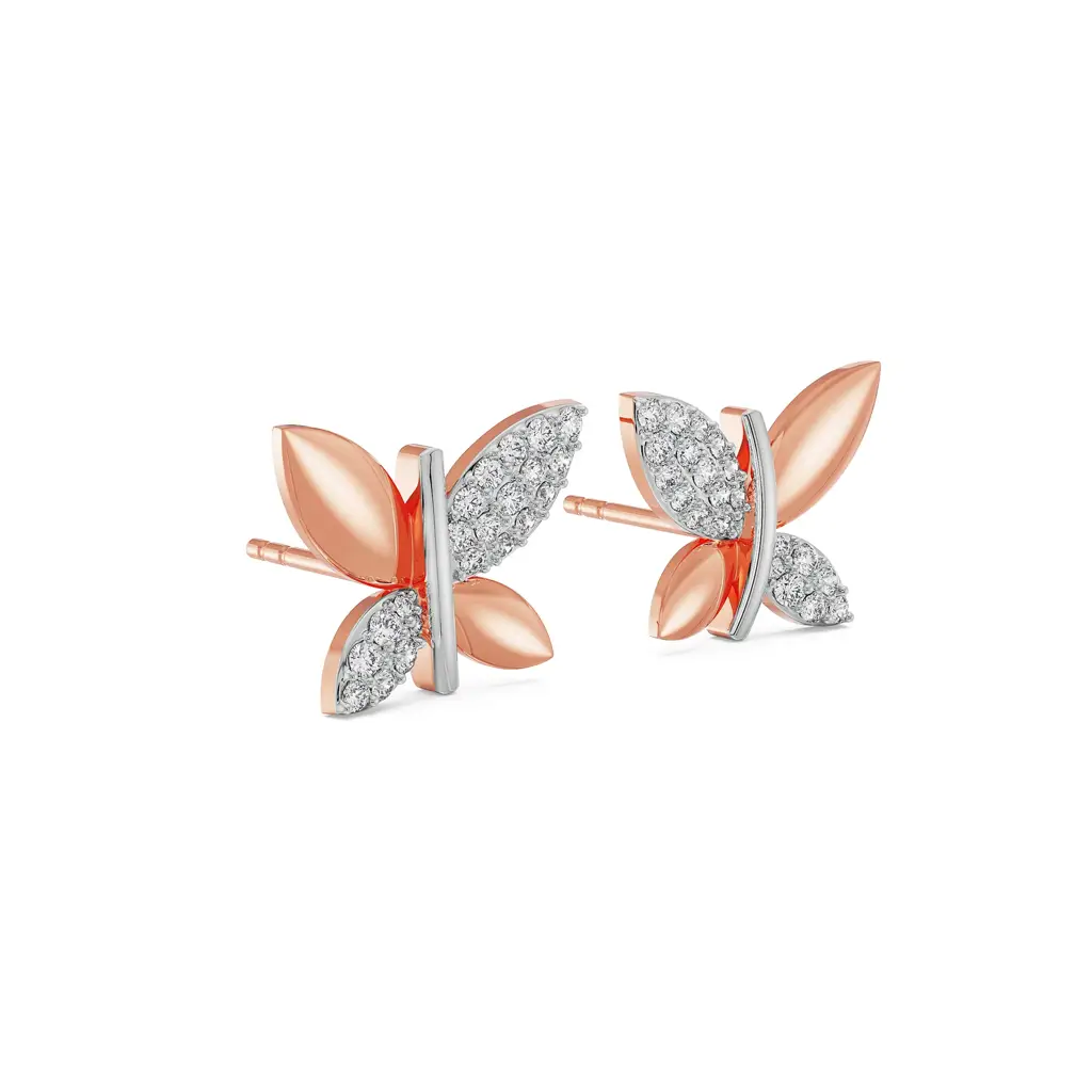 Winged Wonder Diamond Earrings