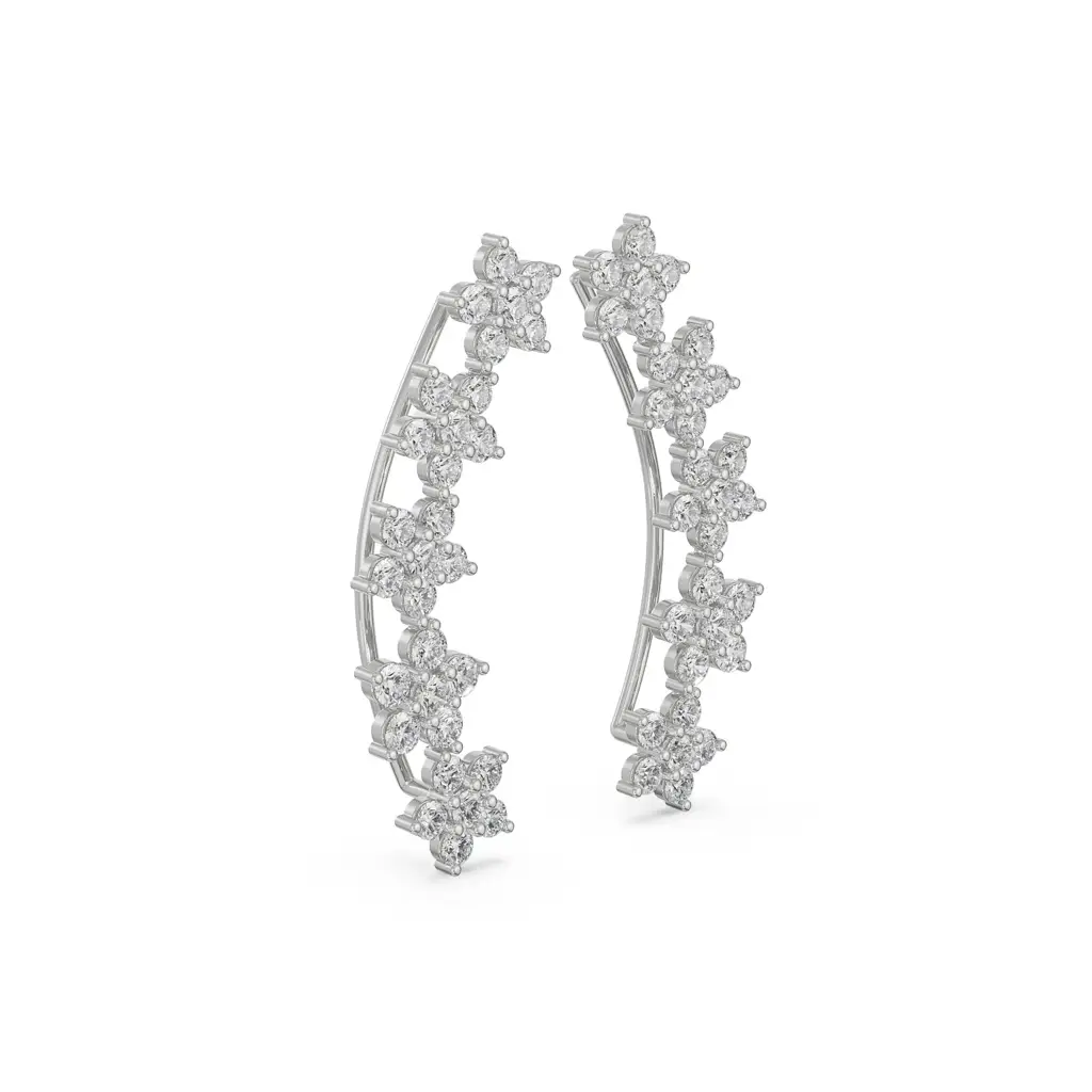 Starry Diamond Earrings : E886
