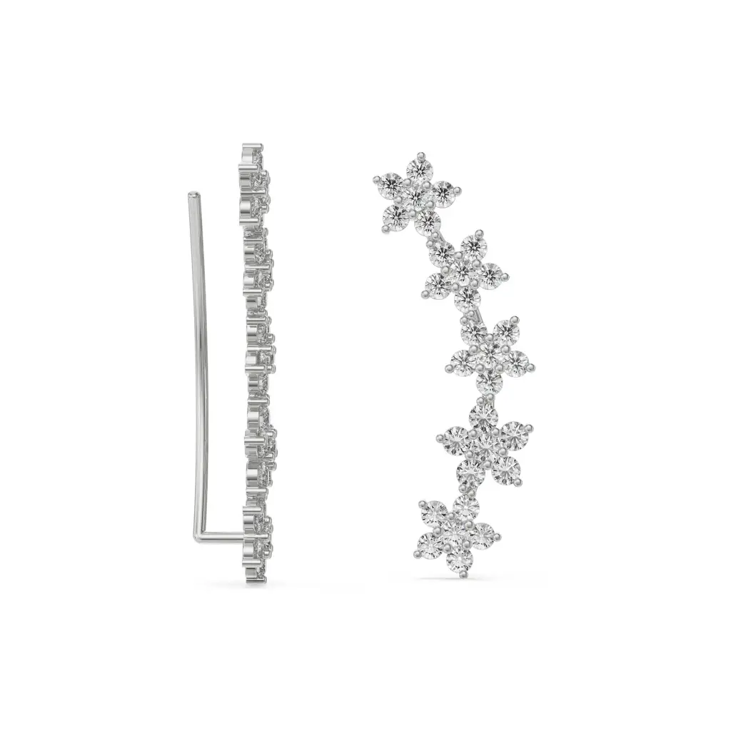 Starry Diamond Earrings : E886