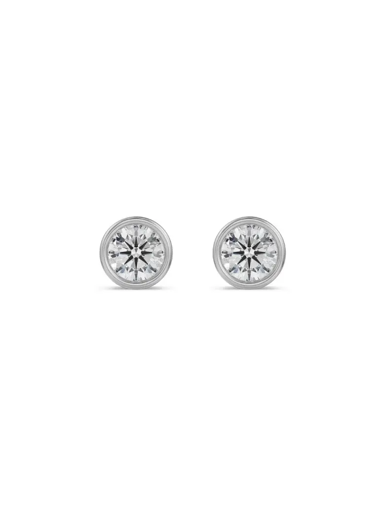 0.5 Ct Solid Round Diamond Studs : E953